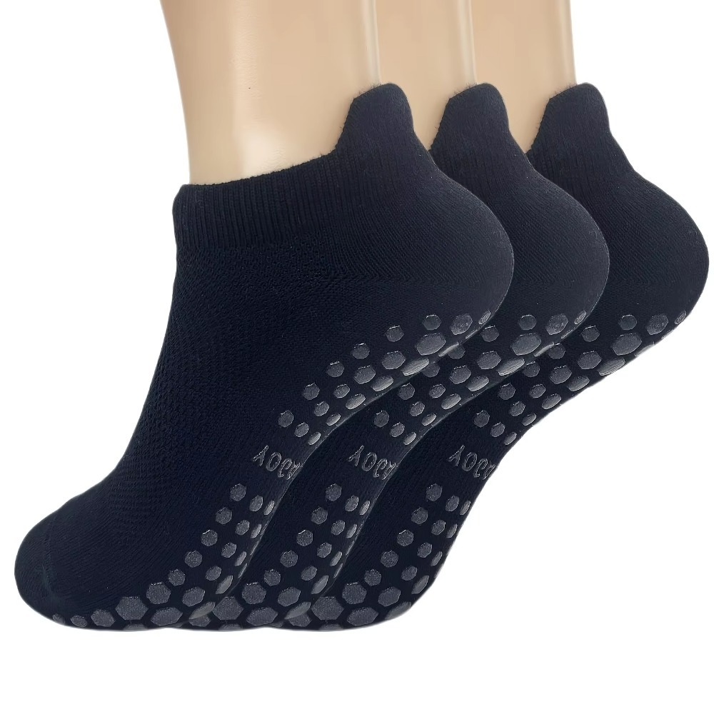 3 pairs of women's yoga socks, - Medias Para Pilates Y Yoga review and price