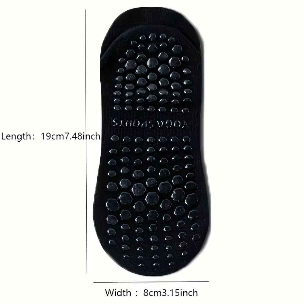 3 pairs of women's yoga socks, - Medias Para Pilates Y Yoga review and price
